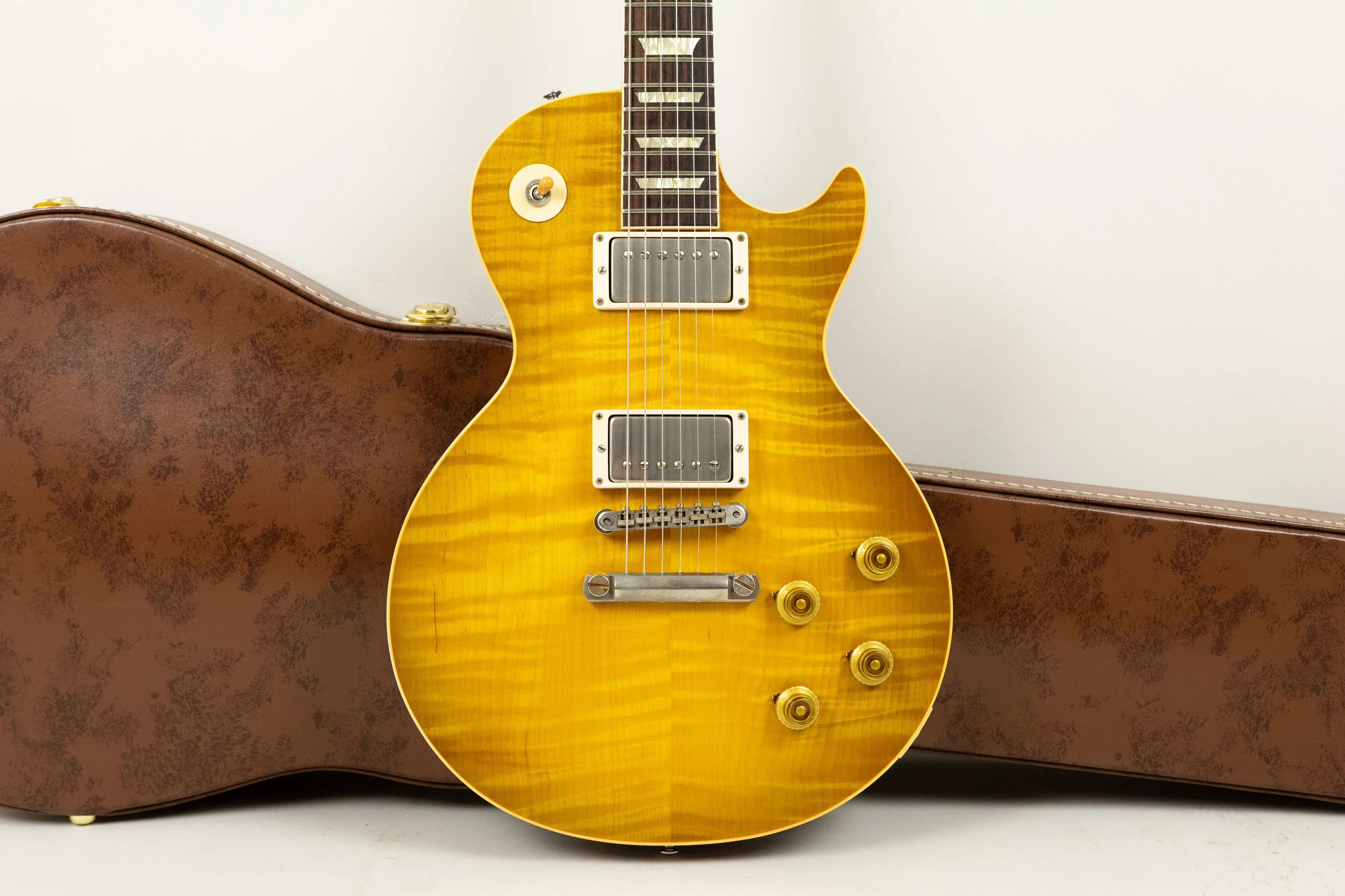 2021 Gibson Custom '59 reissue Les Paul Standard, Golden Poppy Burst