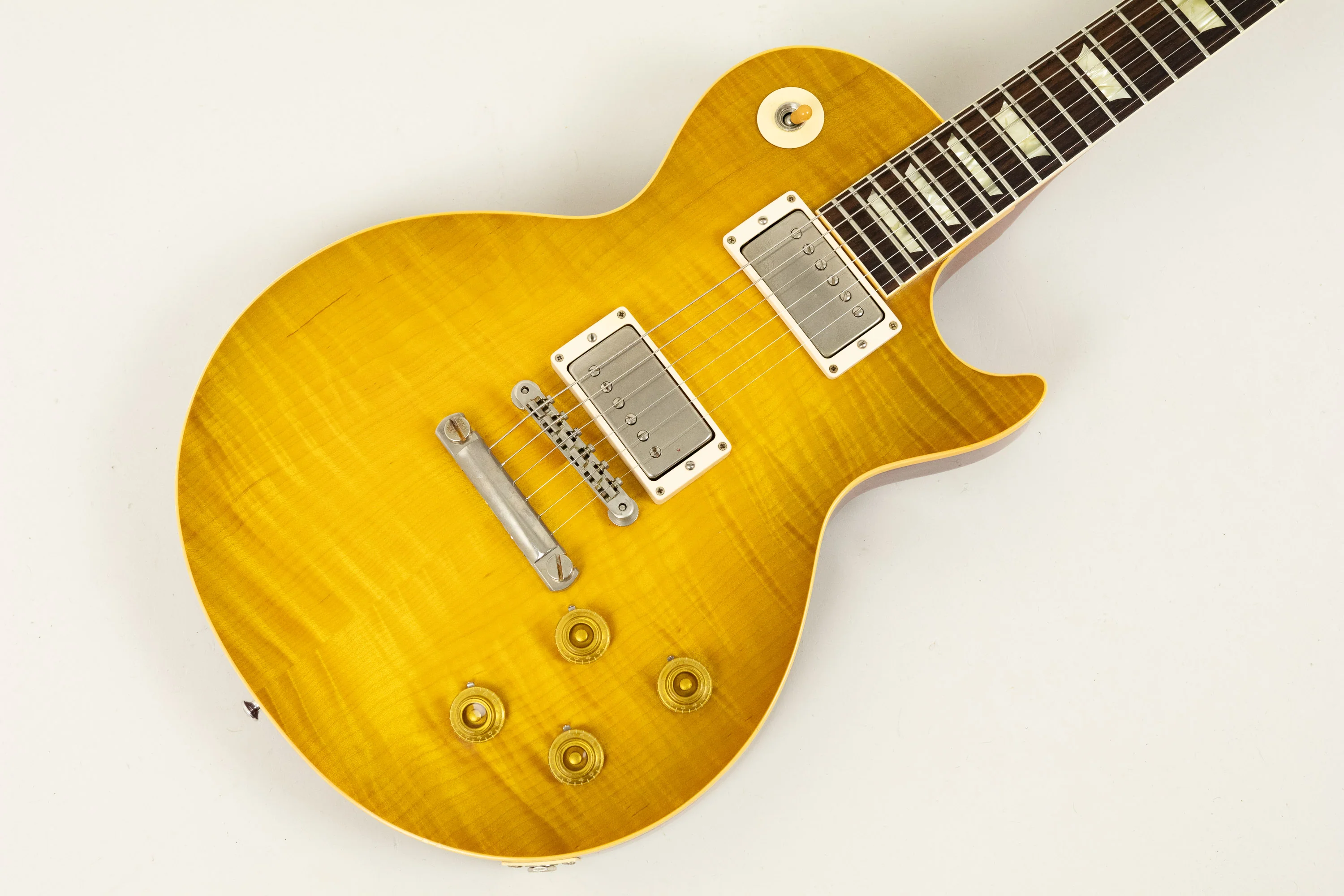 2021 Gibson Custom '59 reissue Les Paul Standard, Golden Poppy Burst - Image 12