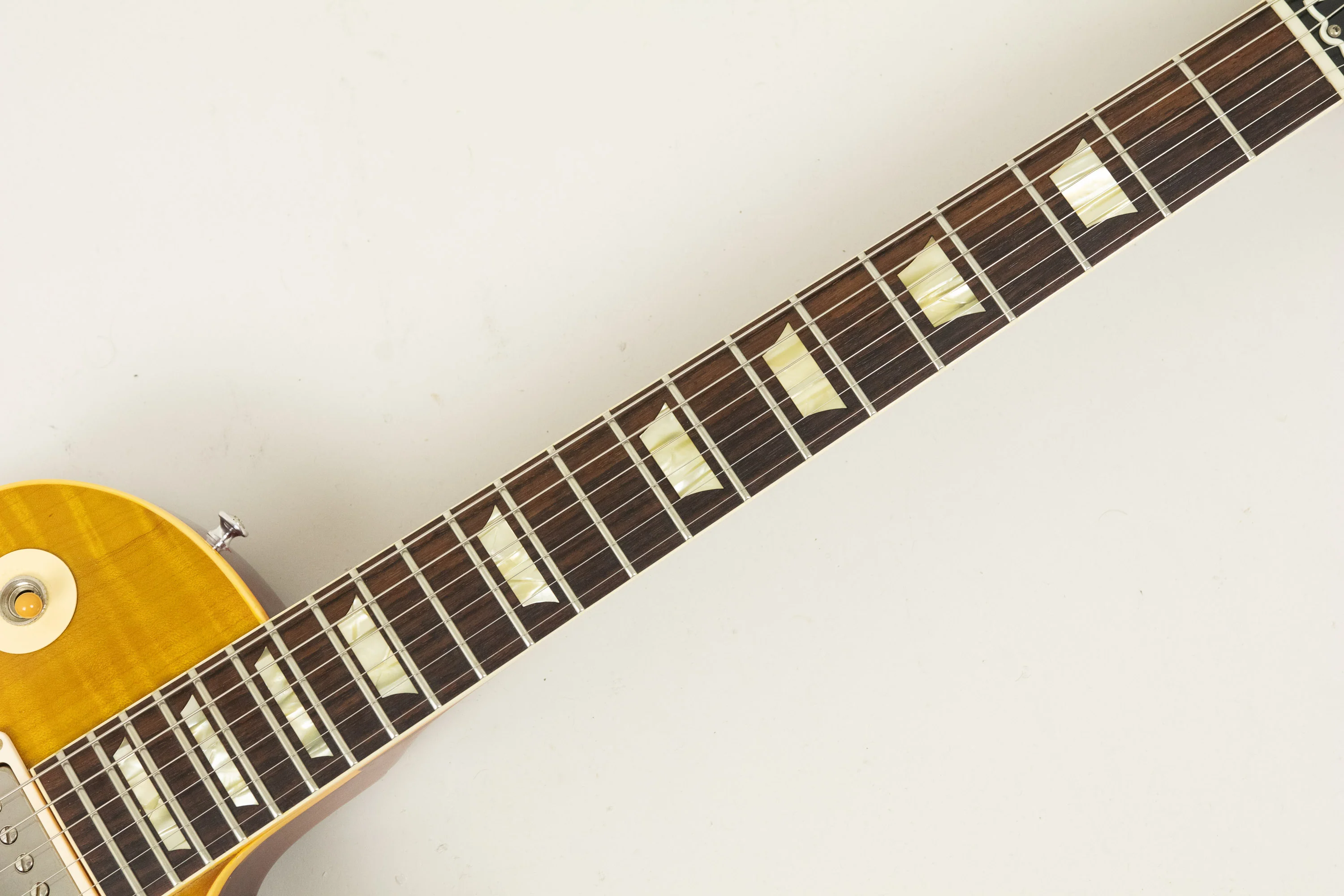 2021 Gibson Custom '59 reissue Les Paul Standard, Golden Poppy Burst - Image 14