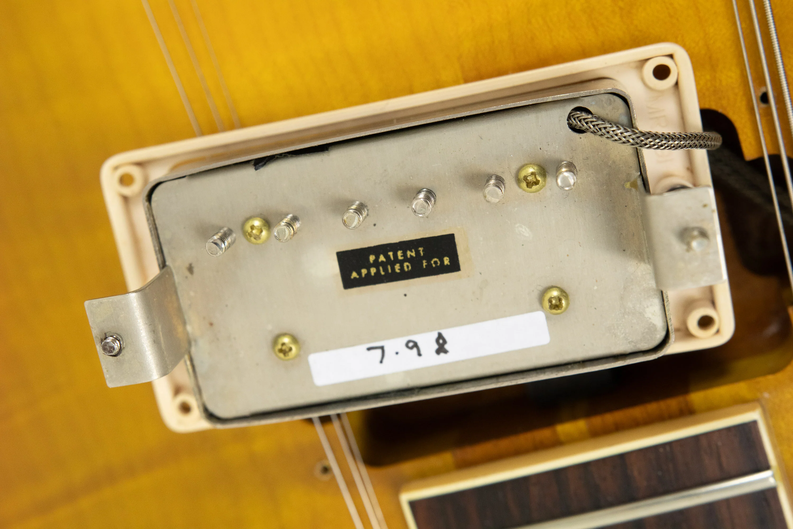2021 Gibson Custom '59 reissue Les Paul Standard, Golden Poppy Burst - Image 27