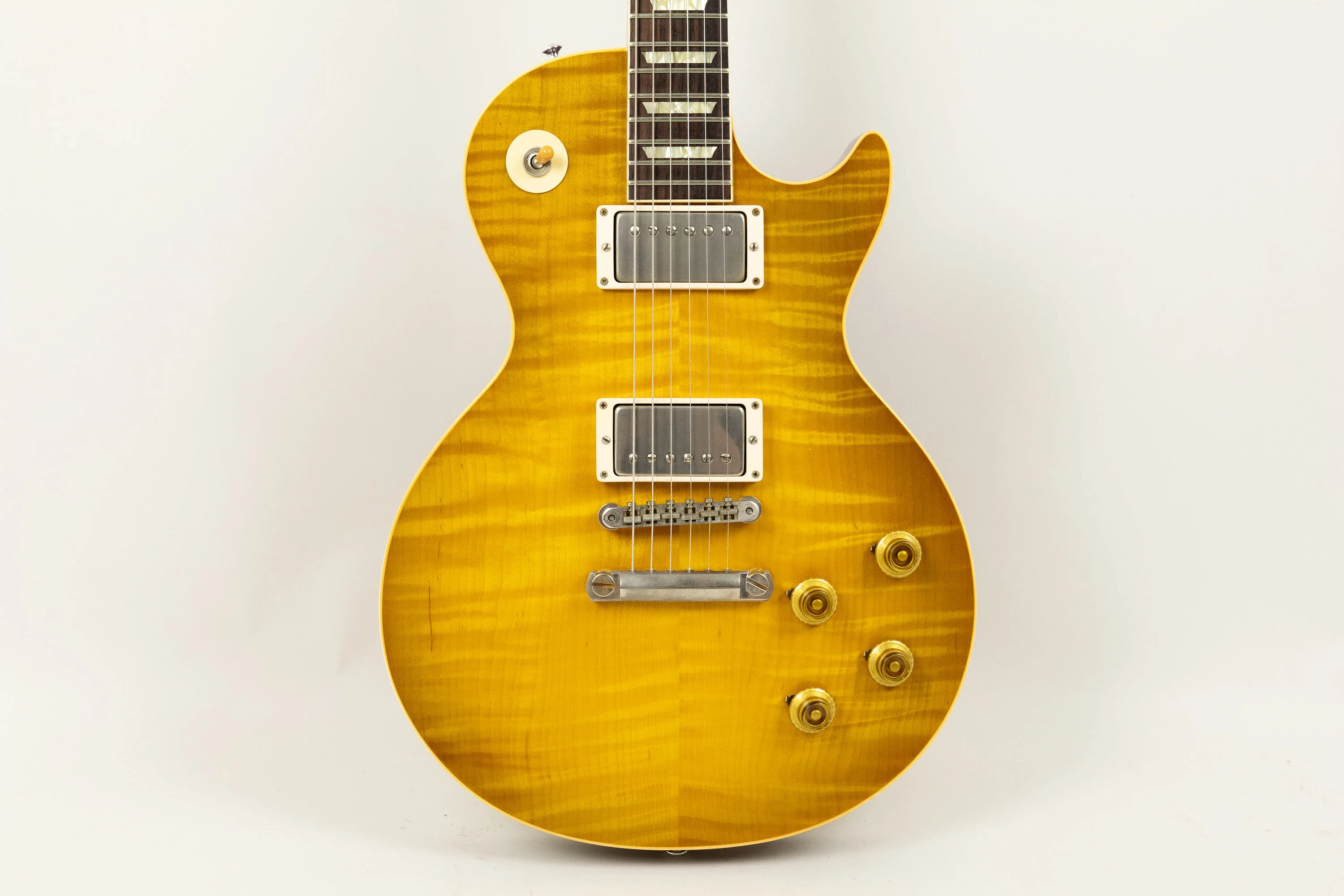 2021 Gibson Custom '59 reissue Les Paul Standard, Golden Poppy Burst - Image 4
