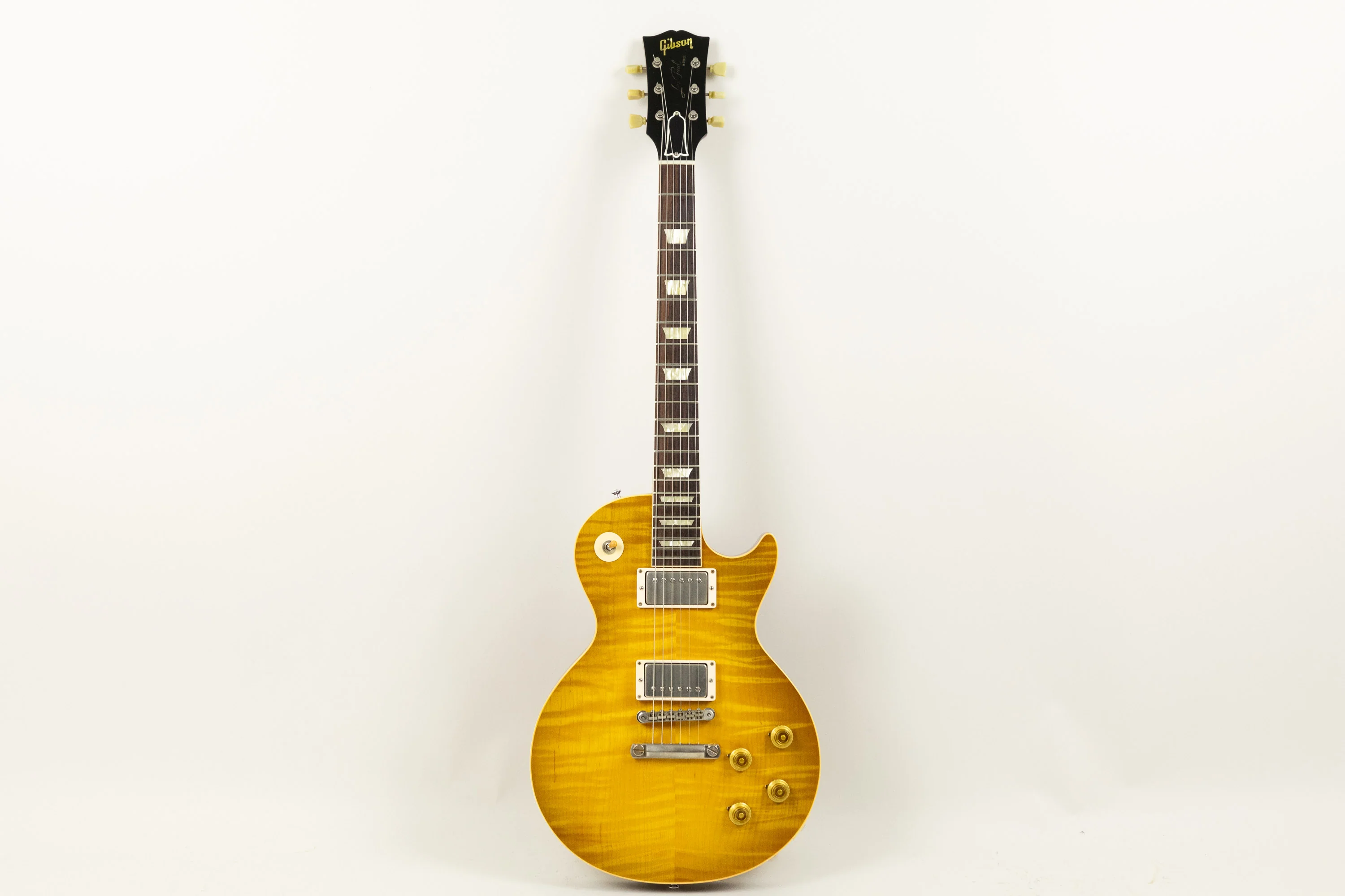 2021 Gibson Custom '59 reissue Les Paul Standard, Golden Poppy Burst - Image 6